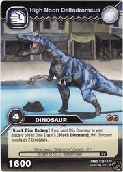 Deltadromeus-High Noon TCG Card