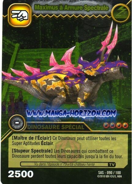 Maximus/Armor | Dinosaur King | Fandom
