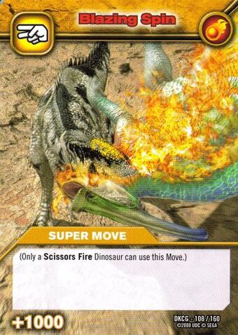 Blazing Spin Attack | Dinosaur King | Fandom