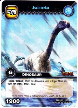 Jobaria | Dinosaur King | Fandom