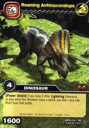 Arrhinoceratops-Roaming TCG Card