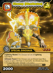 Chomp armor TCG card