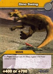 Dino swing TCG Card