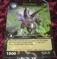 Triceratops TCG card (DKT1 special edition)