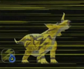 Super Eucentrosaurus in the Japanese arcade game