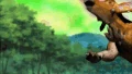 Ace facing Shear's Deinonychus while Chomp races to rescue.gif (6.35 MB)