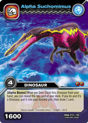 Suchomimus alpha TCG card