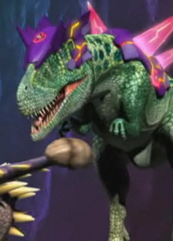 dinosaur king carcharodontosaurus spectral armor