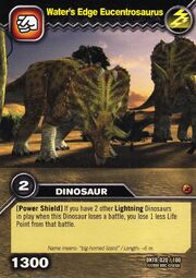 Eucentrosaurus-Water's Edge TCG Card