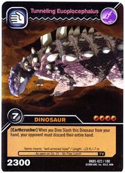 Euoplocephalus-Tunneling TCG Card 1-Gold (German)