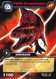 Gorgosaurus Alpha TCG Card