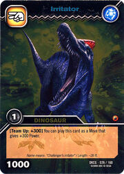 Irritator TCG card