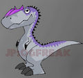 Fanmade Allosaurus chibi by JP:OGFreak