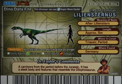 Liliensternus | Dinosaur King | Fandom