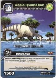 Iguanodon-Oasis TCG Card