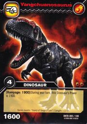 Yangchuanosaurus TCG Card (German)