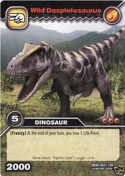 Daspletosaurus-Wild TCG Card