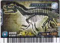 Fukuiraptor Fossil card (Japanese version)