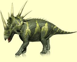 dinosaur king styracosaurus