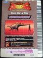 Back of Wuerhosaurus arcade card (English 3rd Edition)