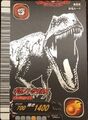 Giganotosaurus arcade card (Japanese 6th Edition)