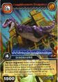 Fiery Daspletosaurus Colossal Rare TCG card (French)