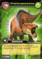 Shantungosaurus TCG Card