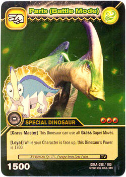 parasaurolophus dinosaur king