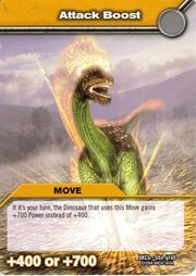Attack boost TCG Card