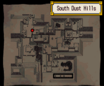 Map - South Dust Hills