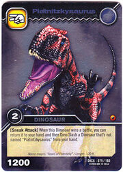 Piatnitzkysaurus TCG card