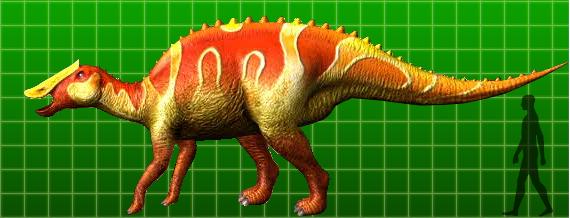 dinosaur king saurolophus