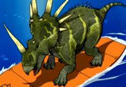 dinosaur king styracosaurus