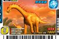 Amargasaurus arcade card (Taiwanese 2008 Special Edition)