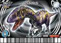 Utahraptor arcade card (Japanese Gekizan 2nd Edition)