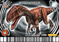 Monolophosaurus arcade card (Japanese Gekizan 2nd Edition+)