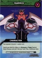 TCG Character Card (Gabbro, Spectral Space Pirates)