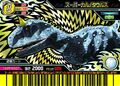 Super Carnotaurus arcade card (Japanese Kakushin 3rd Edition)