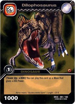 Cartas de Jogar: Velociraptor (Dinosaur King TCG(Series 1: Base