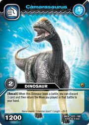 Camarasaurus TCG card