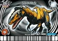 Sinraptor arcade card (Japanese Gekizan 2nd Edition+)