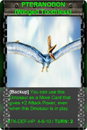 Pteranodon Card.