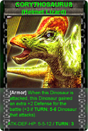 Corythosaurus Card.