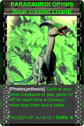 Parasaurolophus (TURN: 6) Card.
