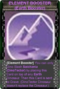 Element Booster: Earth Card.