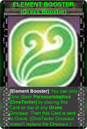 Element Booster: Grass Card.