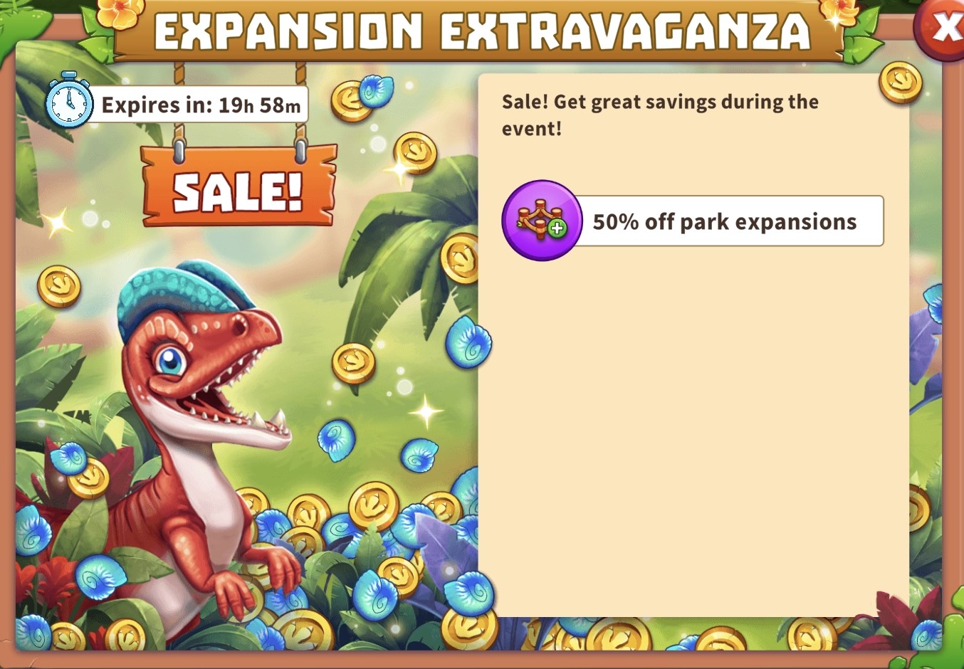 Dinosaur Park Game Game for Android - Download