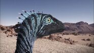 Eoraptor gazes out over the Triassic landscape.