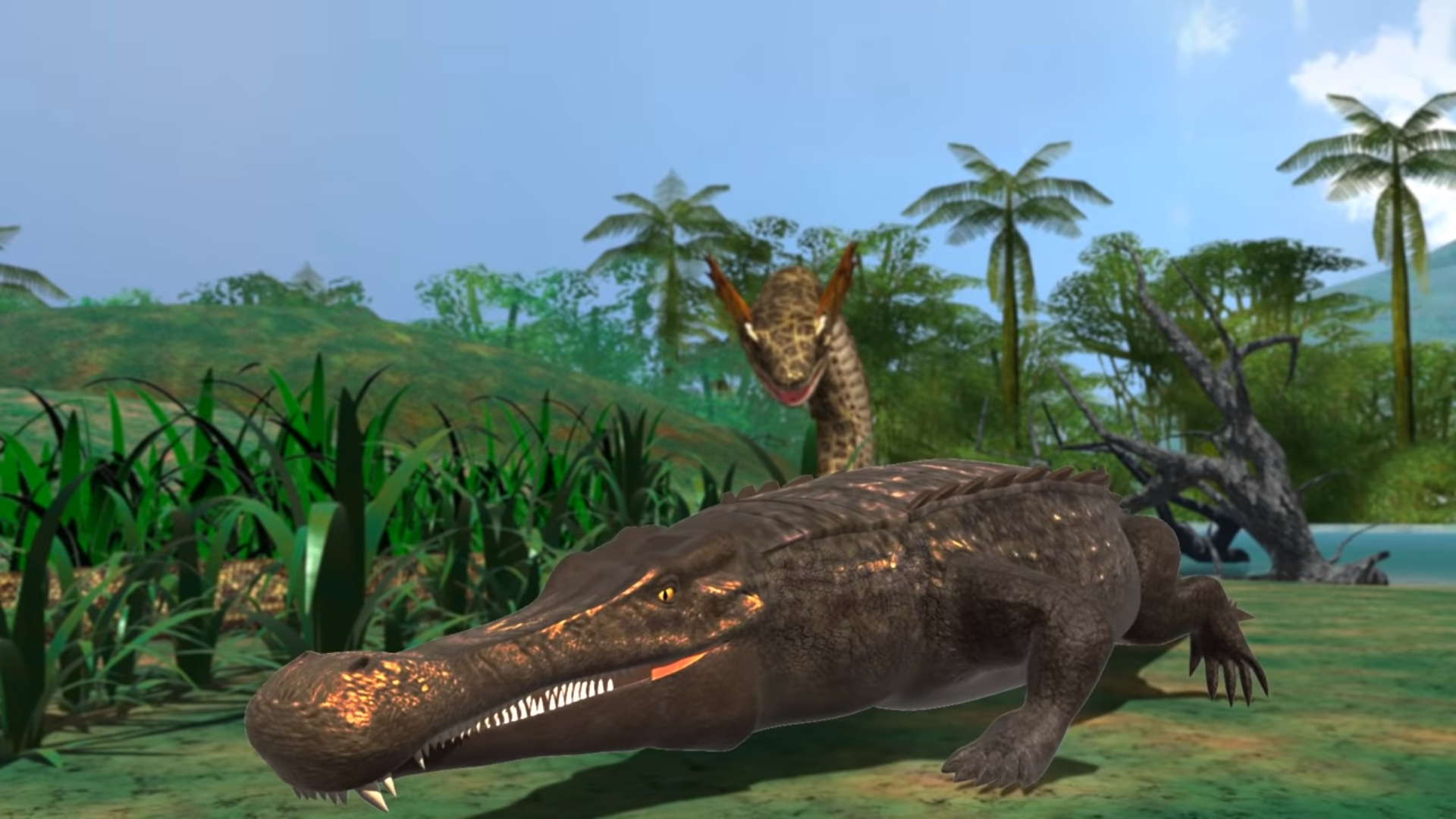 titanoboa vs deinosuchus