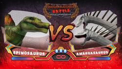 amargasaurus vs giganotosaurus